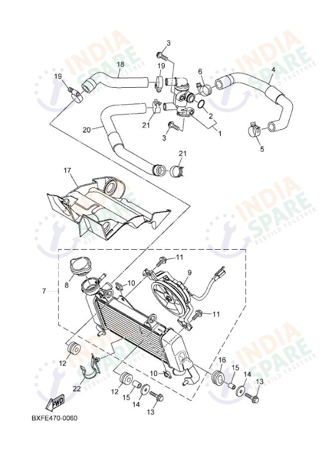 RADIATOR & HOSE